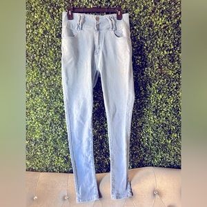 All Americana light wash slim fit denim jeans